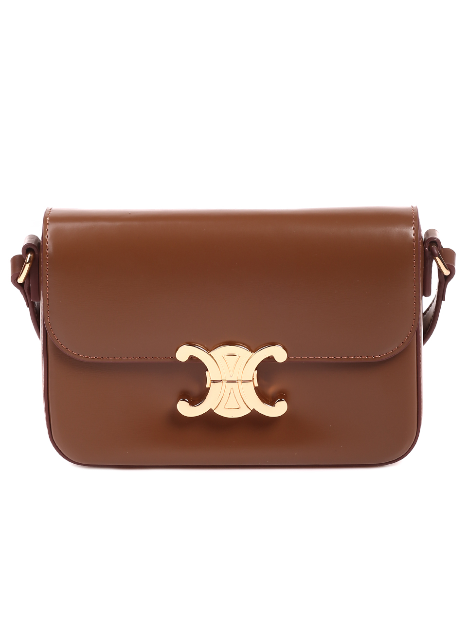 Ежедневна дамска чанта от естествена кожа в кафяво JT20807 brown
