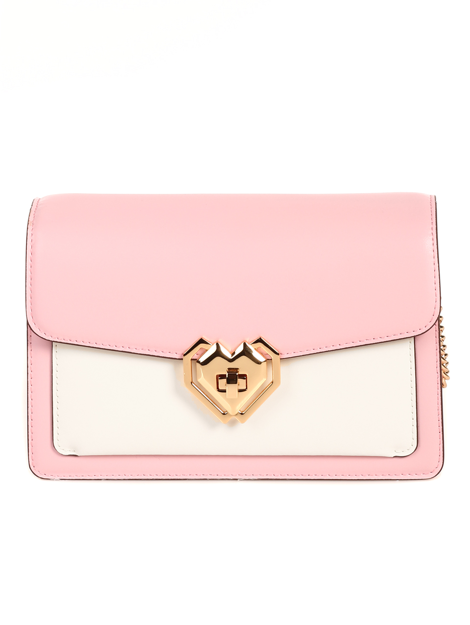 Елегантна дамска чанта в розово от естествена кожа P20804 pink