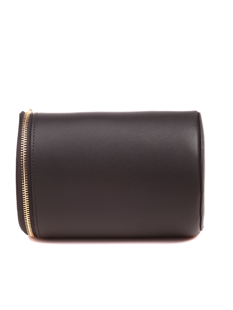 Елегантна дамска чанта  за кръст от естествена кожа P19833 black