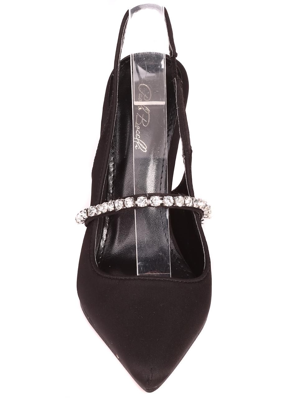 Елегантни дамски обувки на висок ток 3M-23028 black