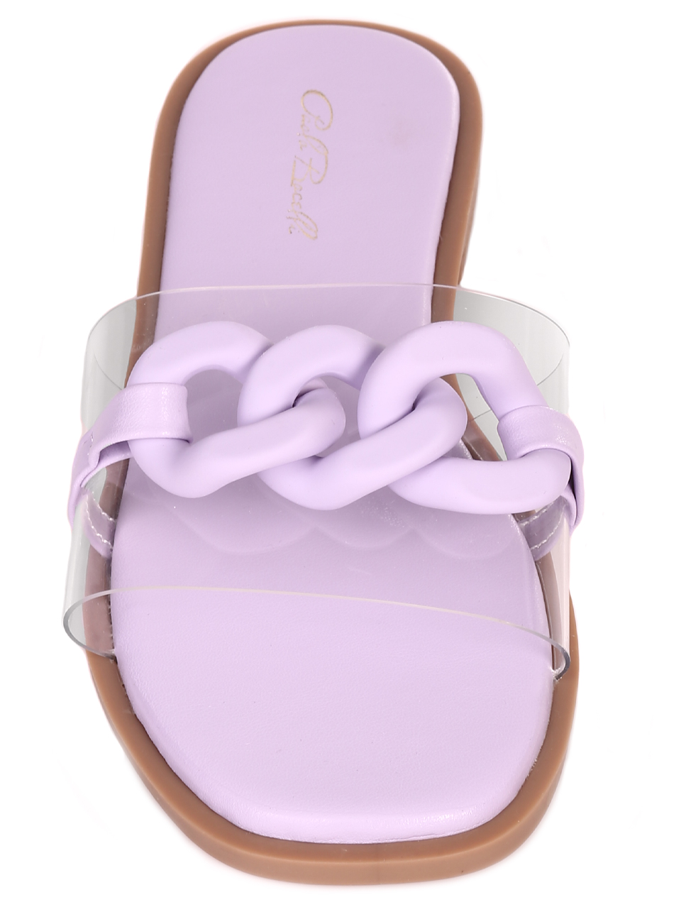 Ежедневни дамски чехли в лилаво 5H-23096 purple