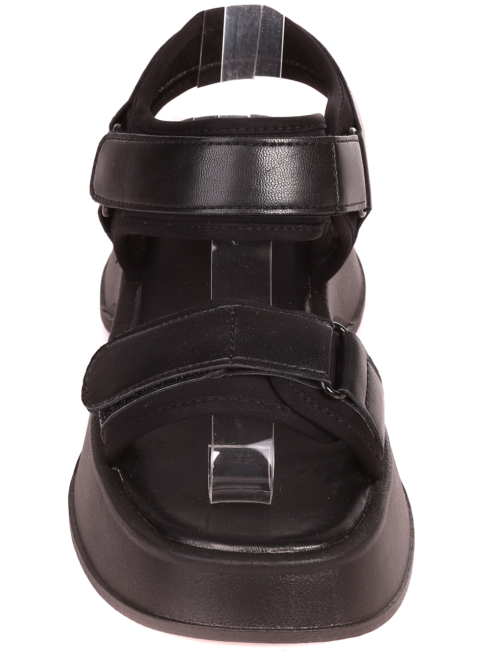 Ежедневни дамски комфортни сандали на платформа 4H-23107 black