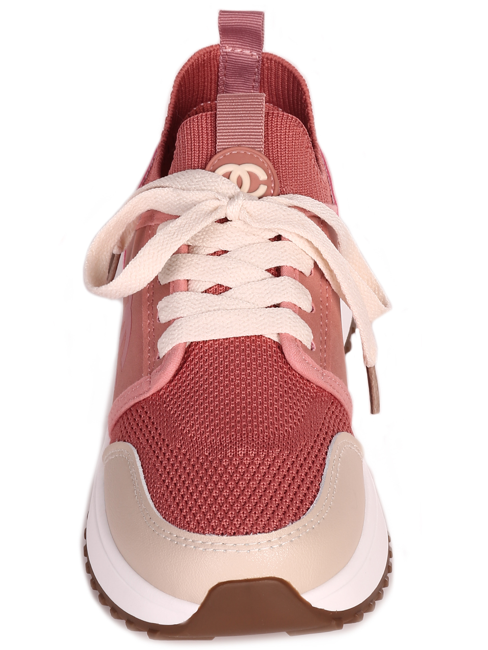 Ежедневни дамски комфортни обувки в розово 3U-23206 pink