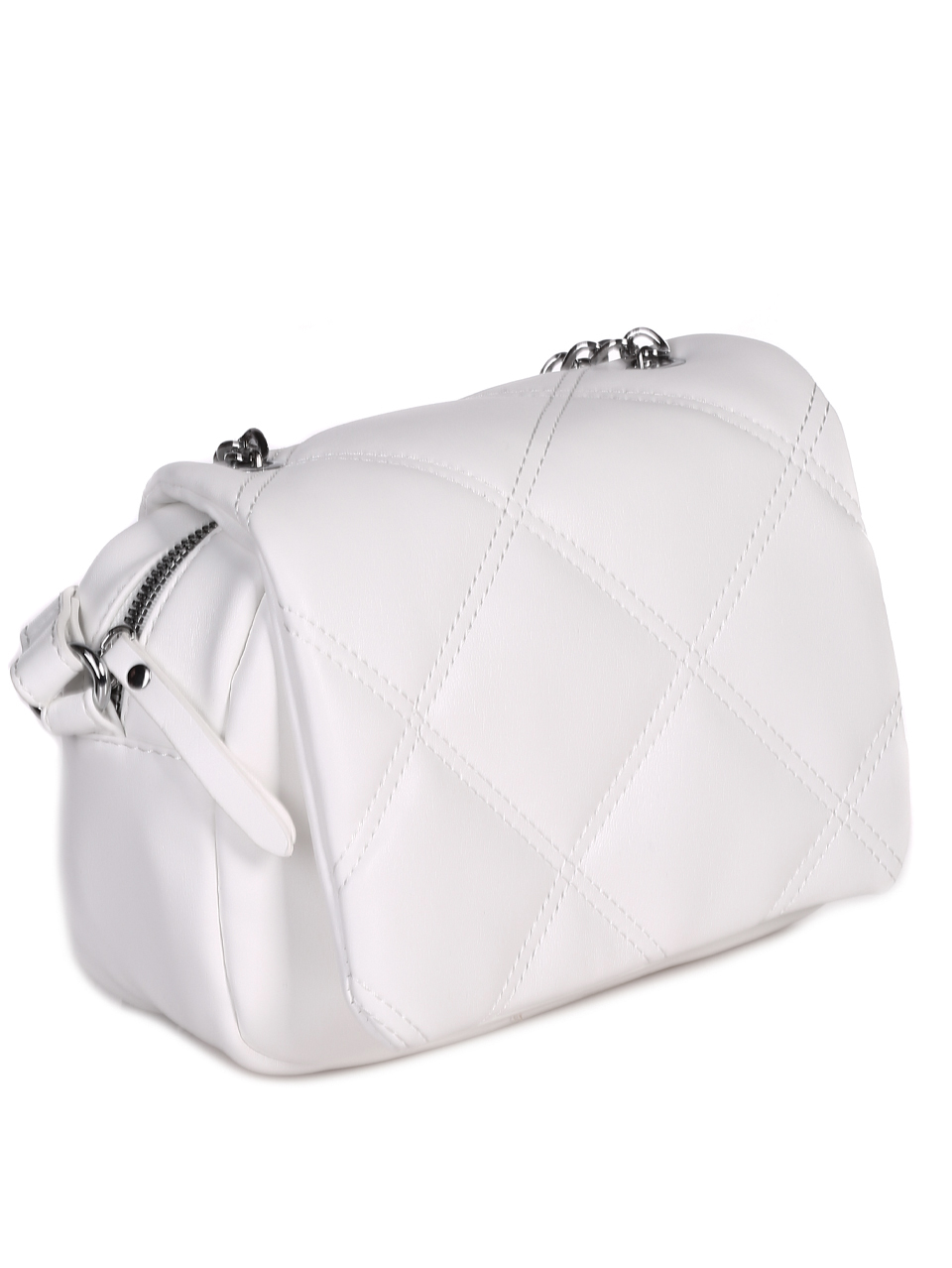 Дамска малка чанта в бяло 9Q-23067 white