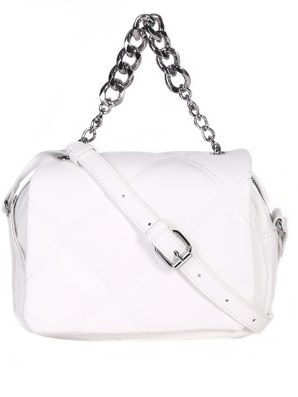 Дамска малка чанта в бяло 9Q-23067 white