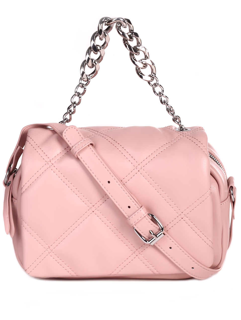Дамска малка чанта в розово 9Q-23067 pink