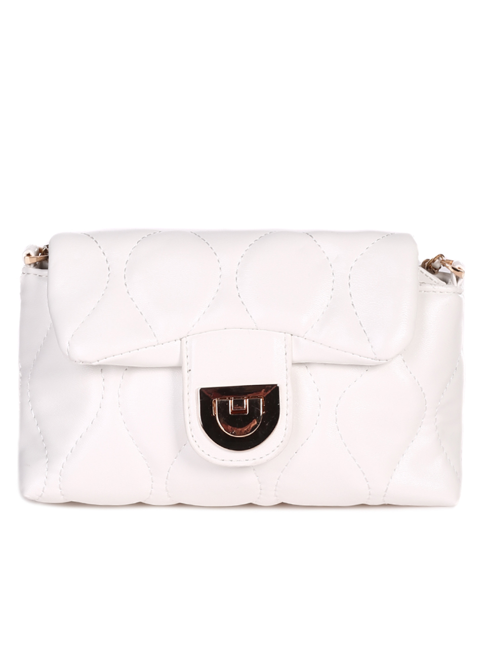Дамска малка чанта с дълга дръжка 9Q-23070 white