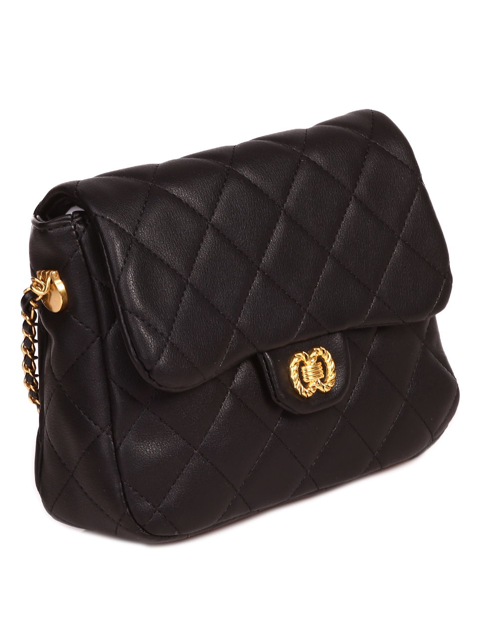 Дамска малка чанта в черно 9Q-23071 black