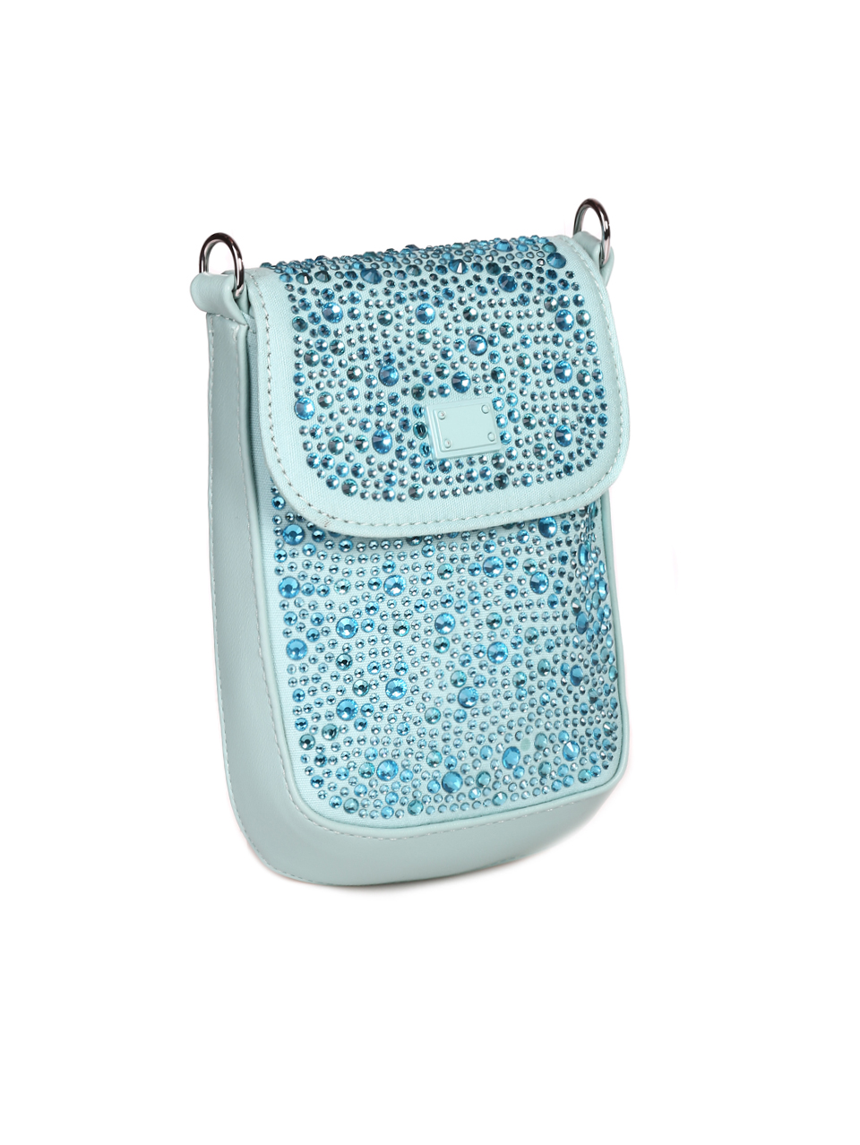 Малка чанта с декоративни камъни 9Q-23079 blue