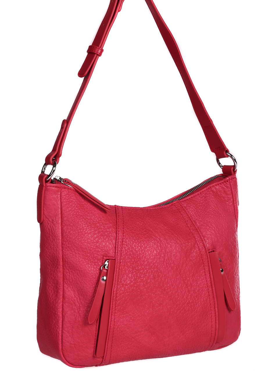 Ежедневна дамска чанта за през рамо 9Q-23267 red