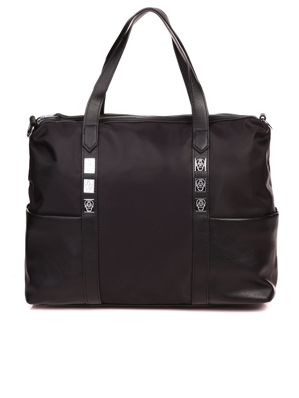 Ежедневна голяма дамска чанта за през рамо 9Q-23089 black