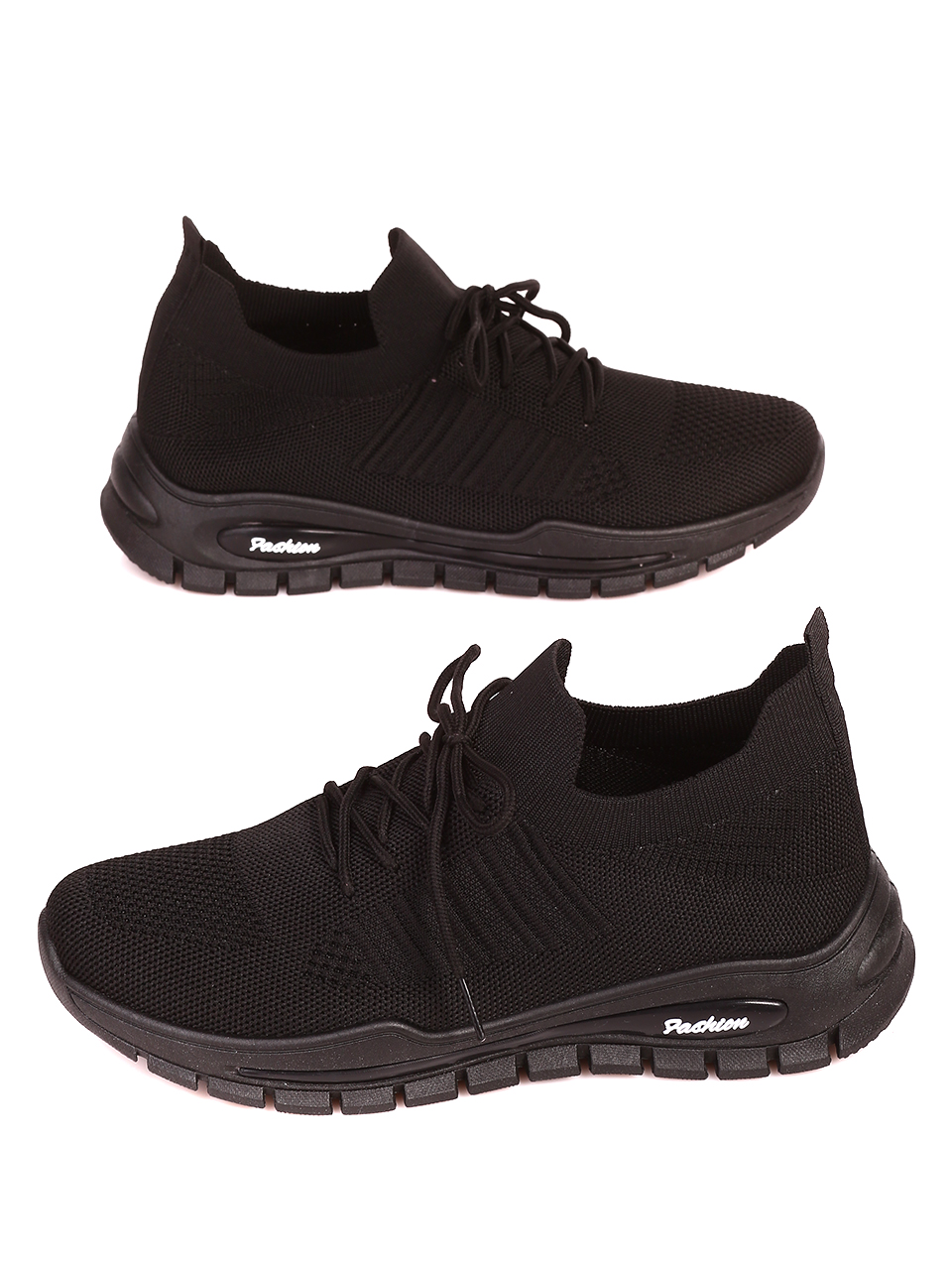 Ежедневни мъжки комфортни обувки в черно 7U-23215 black