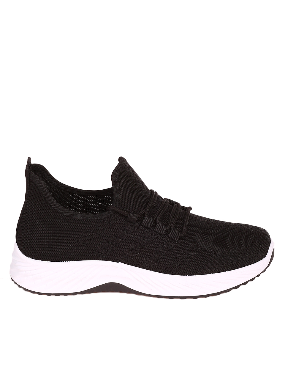 Ежедневни мъжки комфортни обувки в черно 7U-23216 black