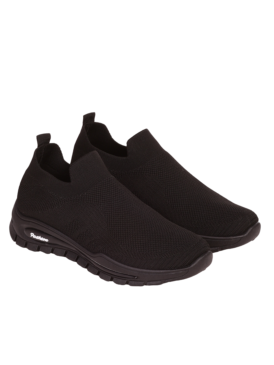 Ежедневни мъжки комфортни обувки в черно 7U-23218 black