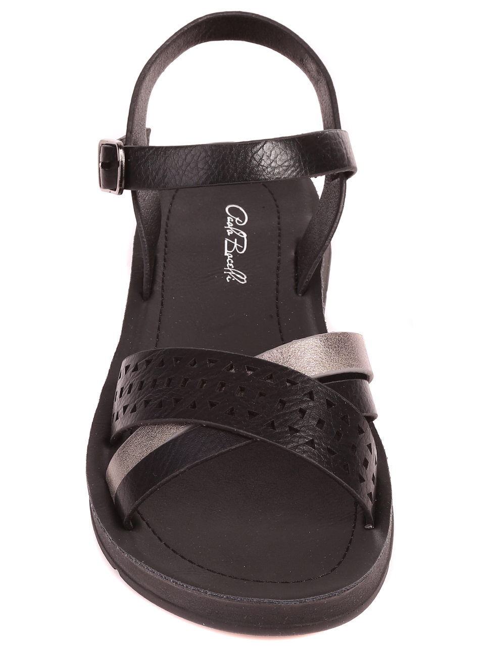 Ежедневни дамски равни сандали в черно 4F-23260 black