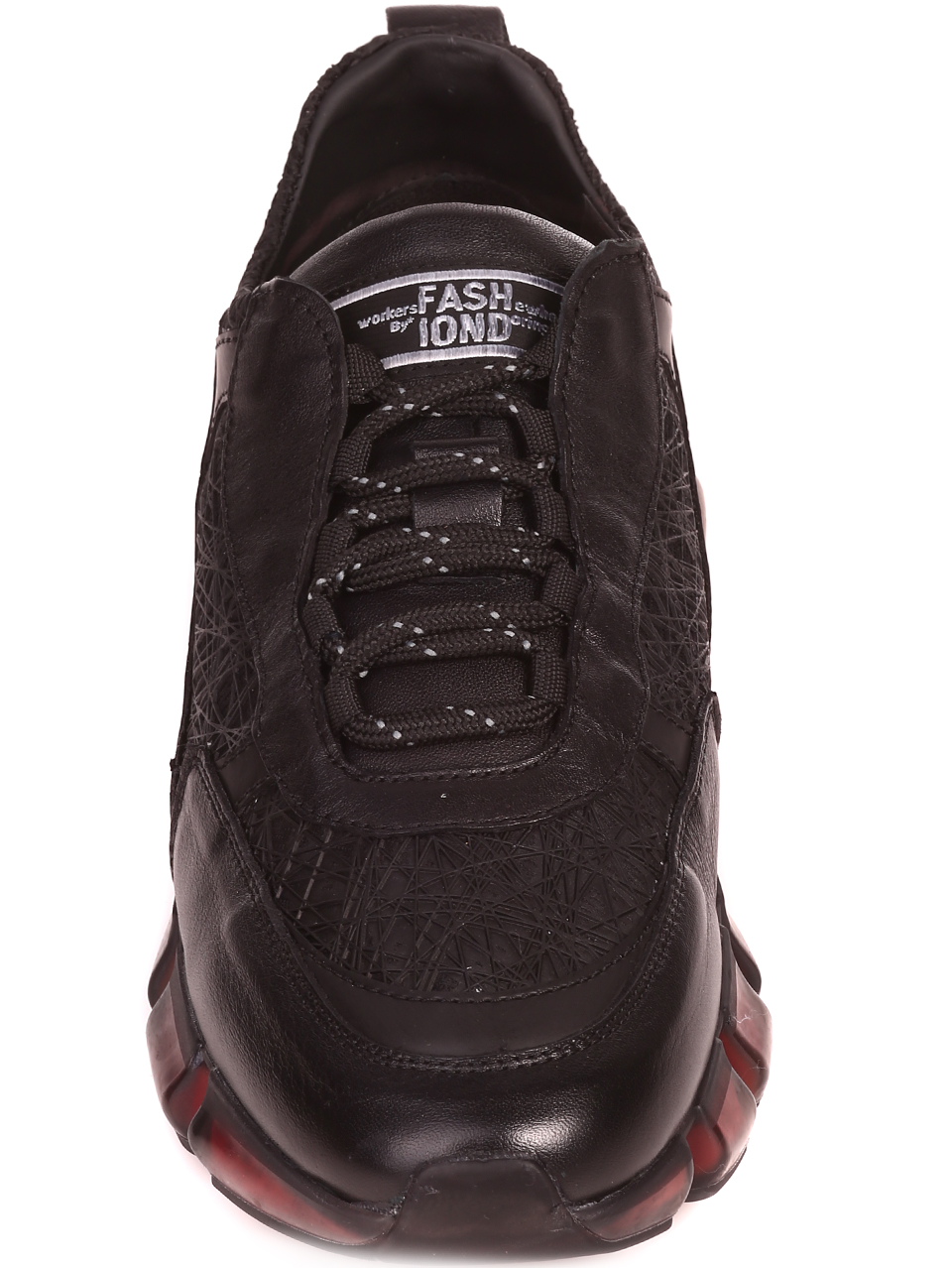 Мъжки обувки от естествена кожа в черно 14028 black