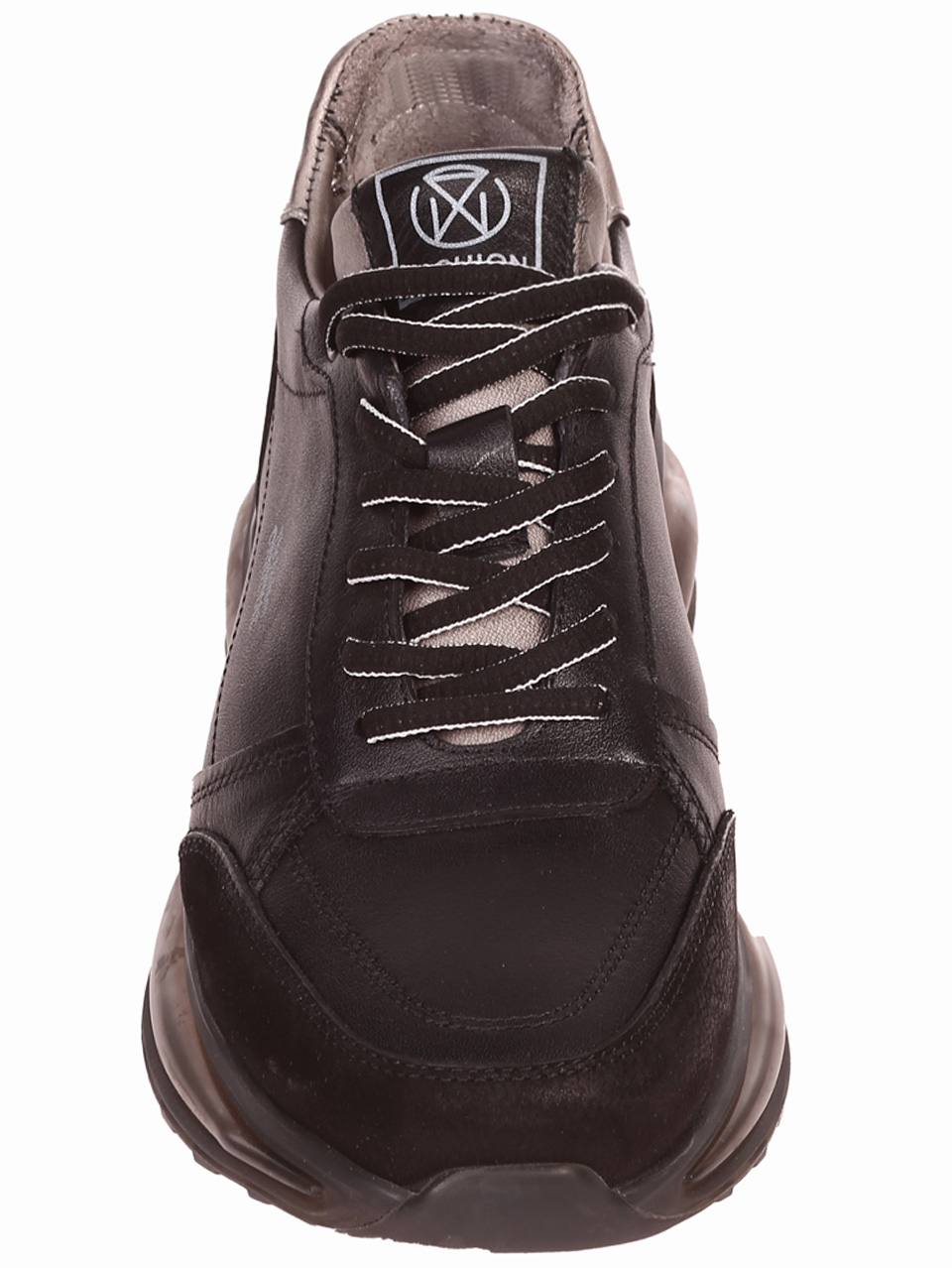 Мъжки обувки от естествена кожа в черно 17389 black