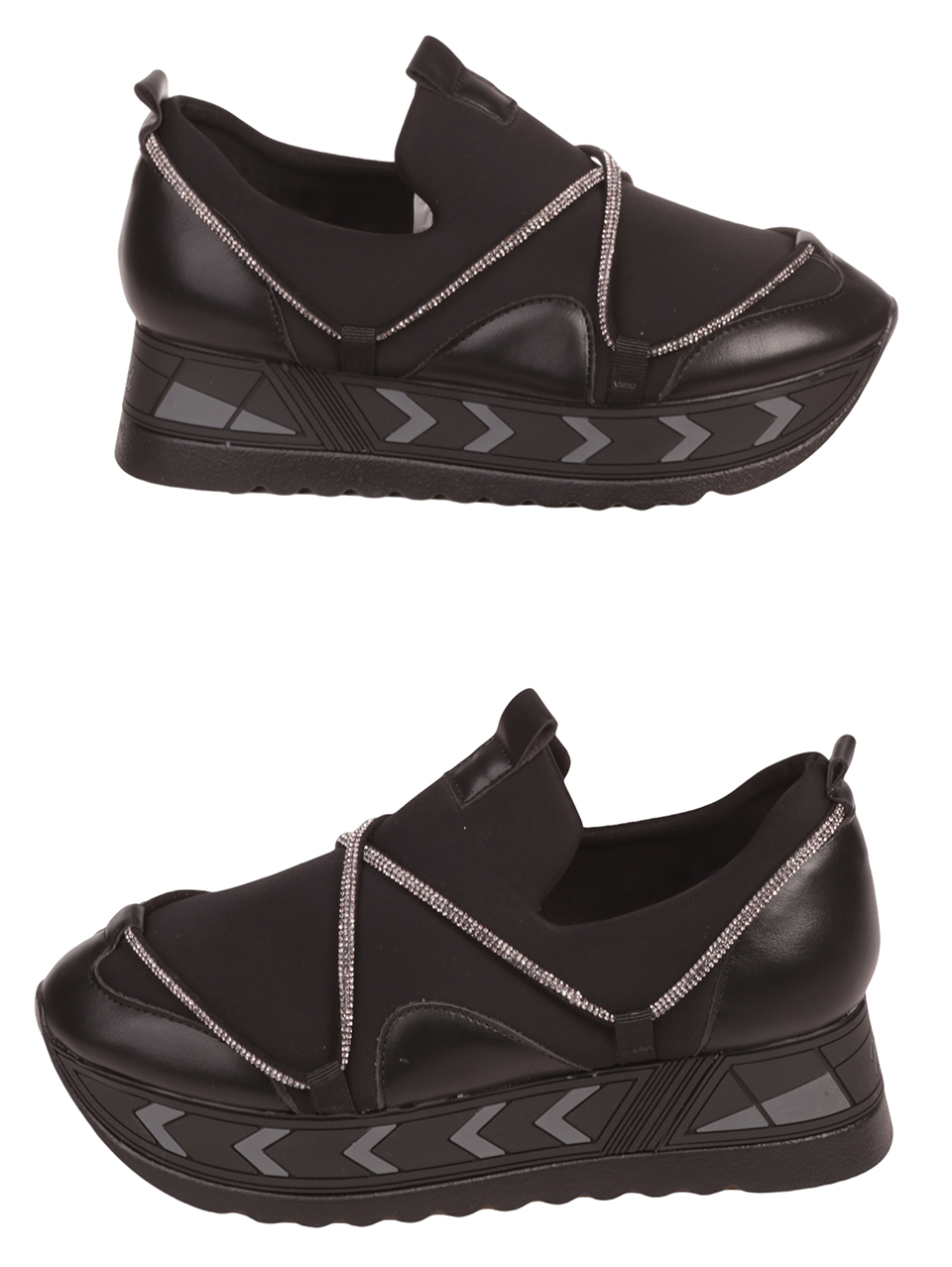 Дамски обувки в черно 3C-23585 black