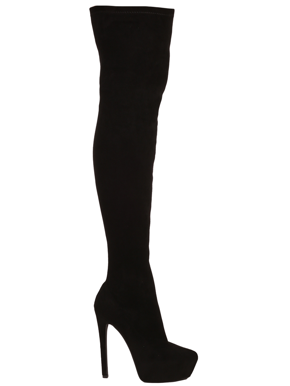 Елегантни дамски ботуши в черно 1M-23522 black
