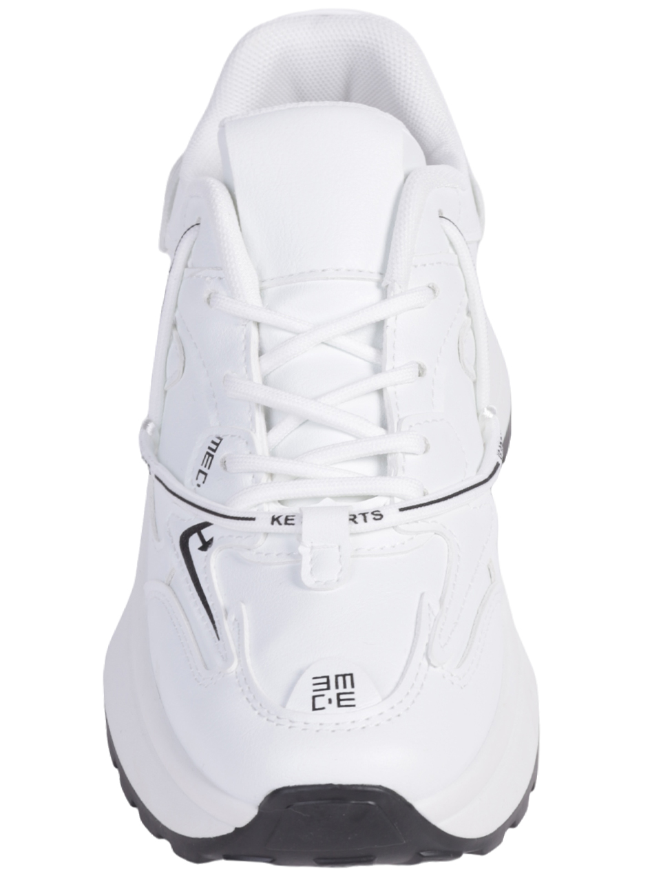Ежедневни дамски комфортни обувки в бяло 3U-23569 white