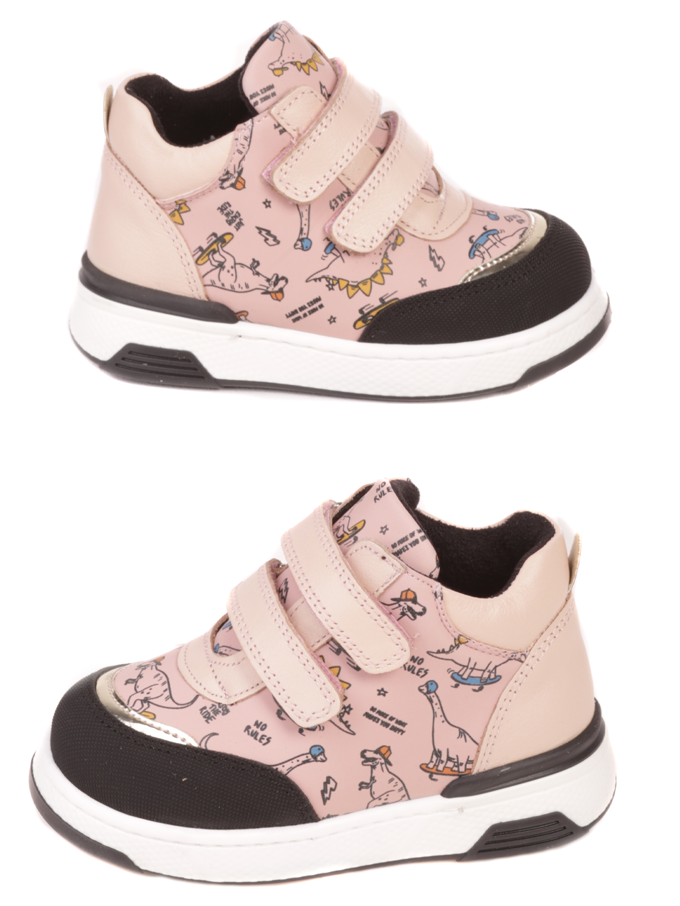 Детски обувки от естествена кожа в розово 18AT-23756 pink