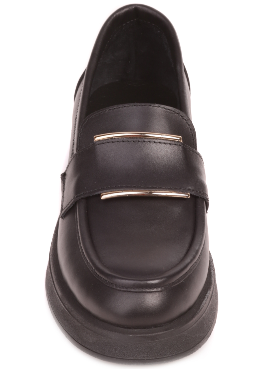 Дамски обувки от естествена кожа в черно 3AT-23762 black