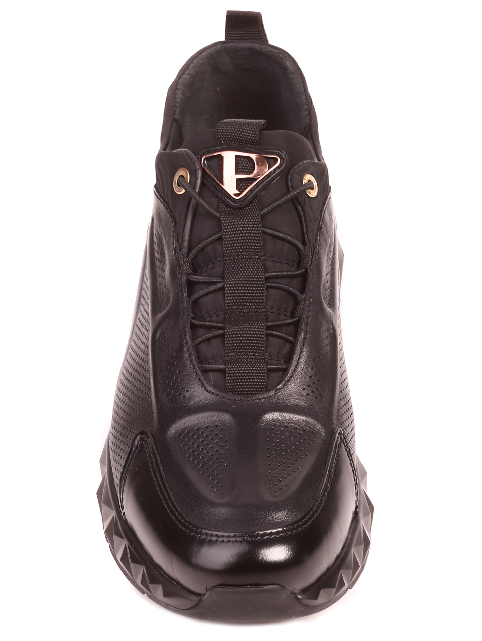 Мъжки обувки от естествена кожа в черно 18489 black