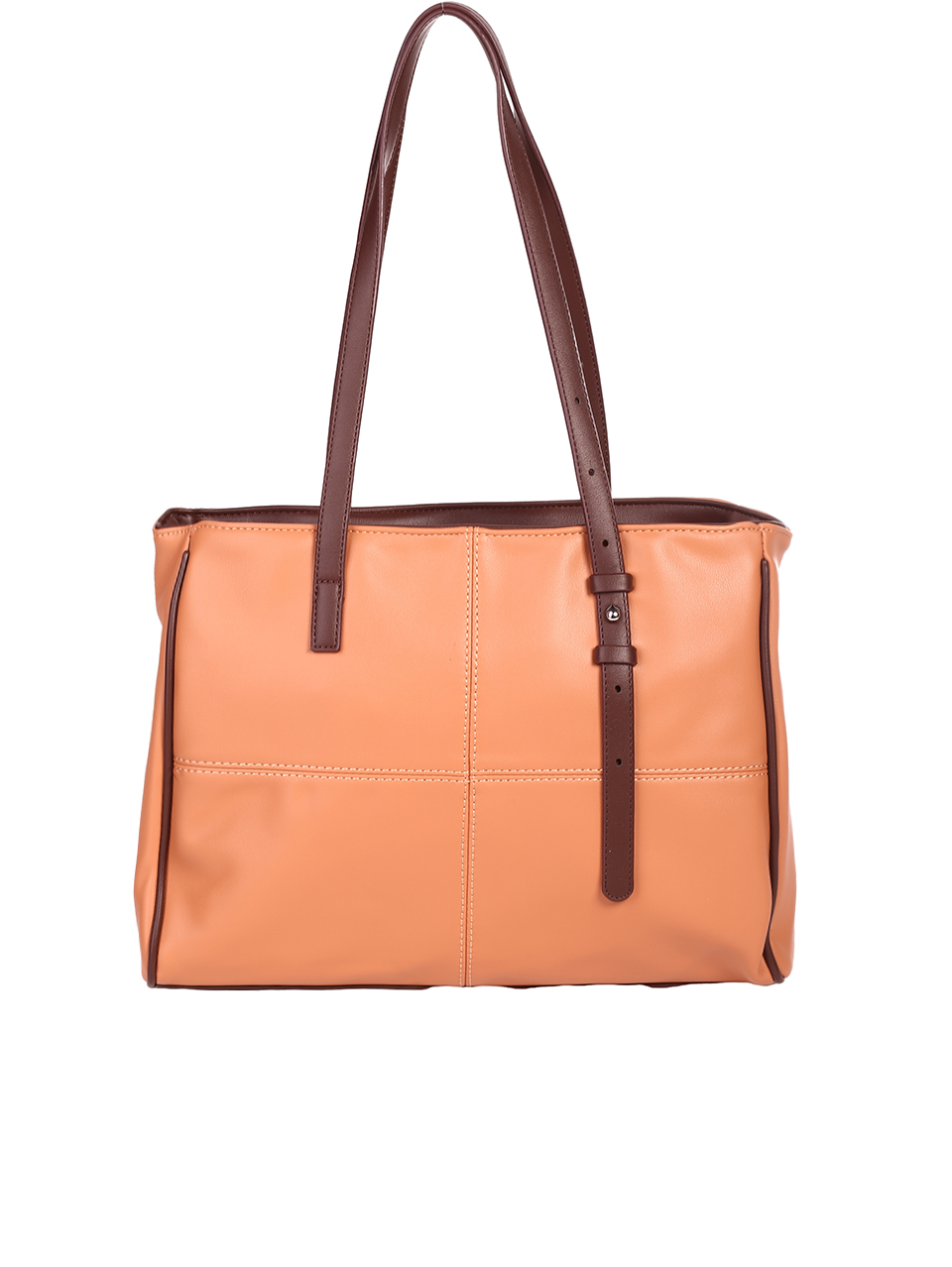 Елегантна дамска чанта в цвят камел 9Q-23672 camel
