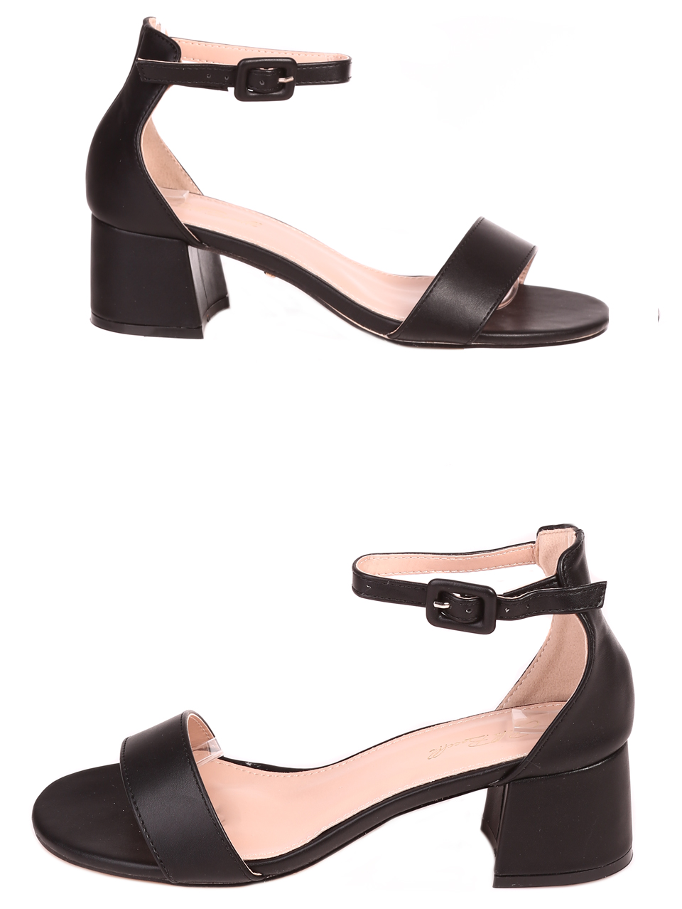 Елегантни дамски сандали в черно 4M-24041 black-22178