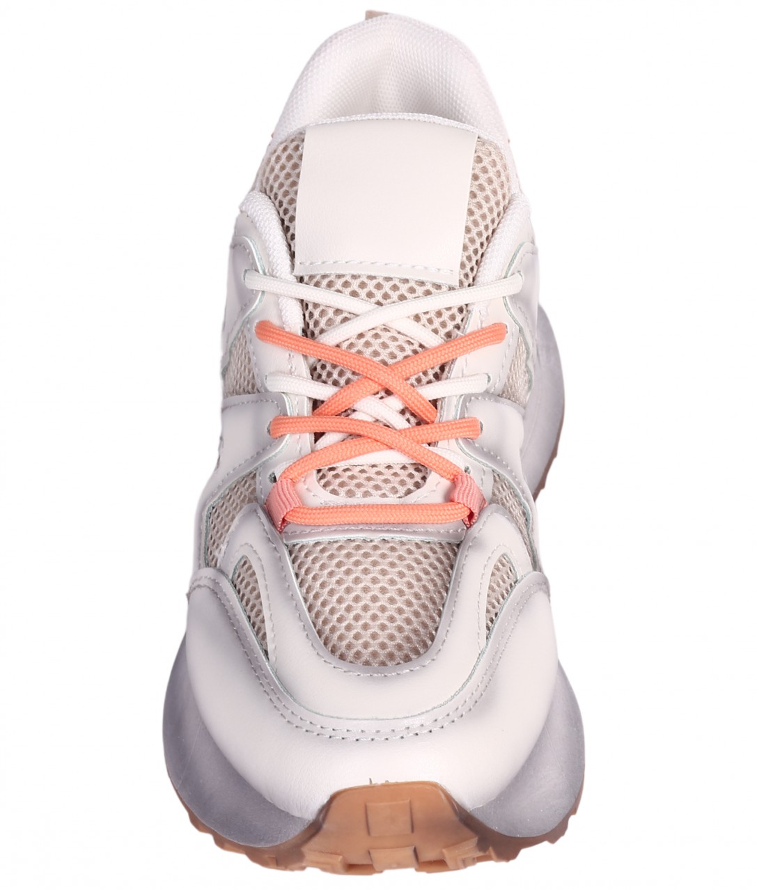 Eжедневни дамски обувки е бежов/оранжев цвят 3U-24002 beige/orange