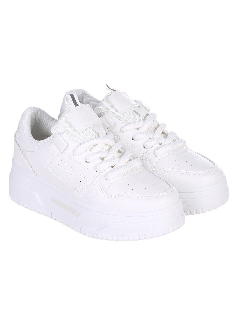 Eжедневни дамски обувки в бяло 3U-24006 all white
