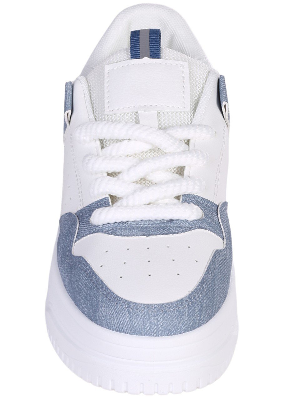 Ежедневни дамски обувки в бял/син цвят 3U-24006 white/blue 