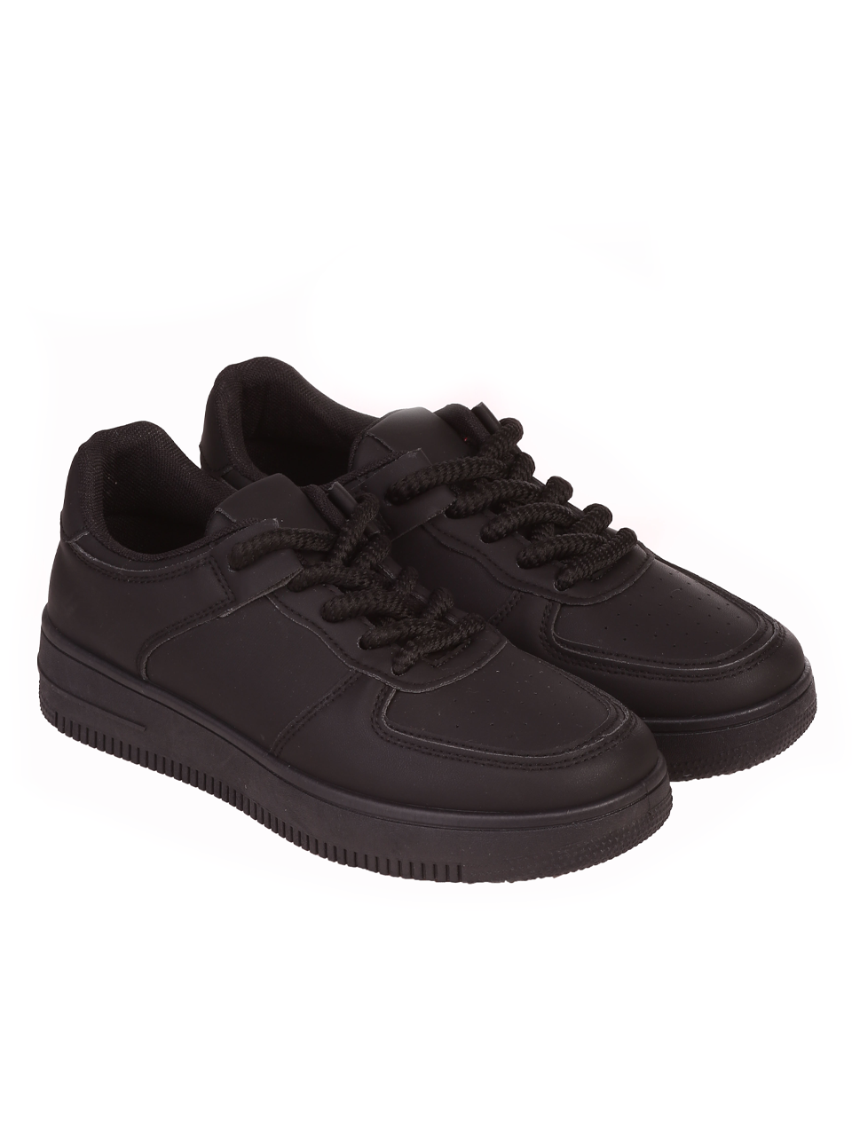 Eжедневни мъжки обувки в черно 7U-24116 all black