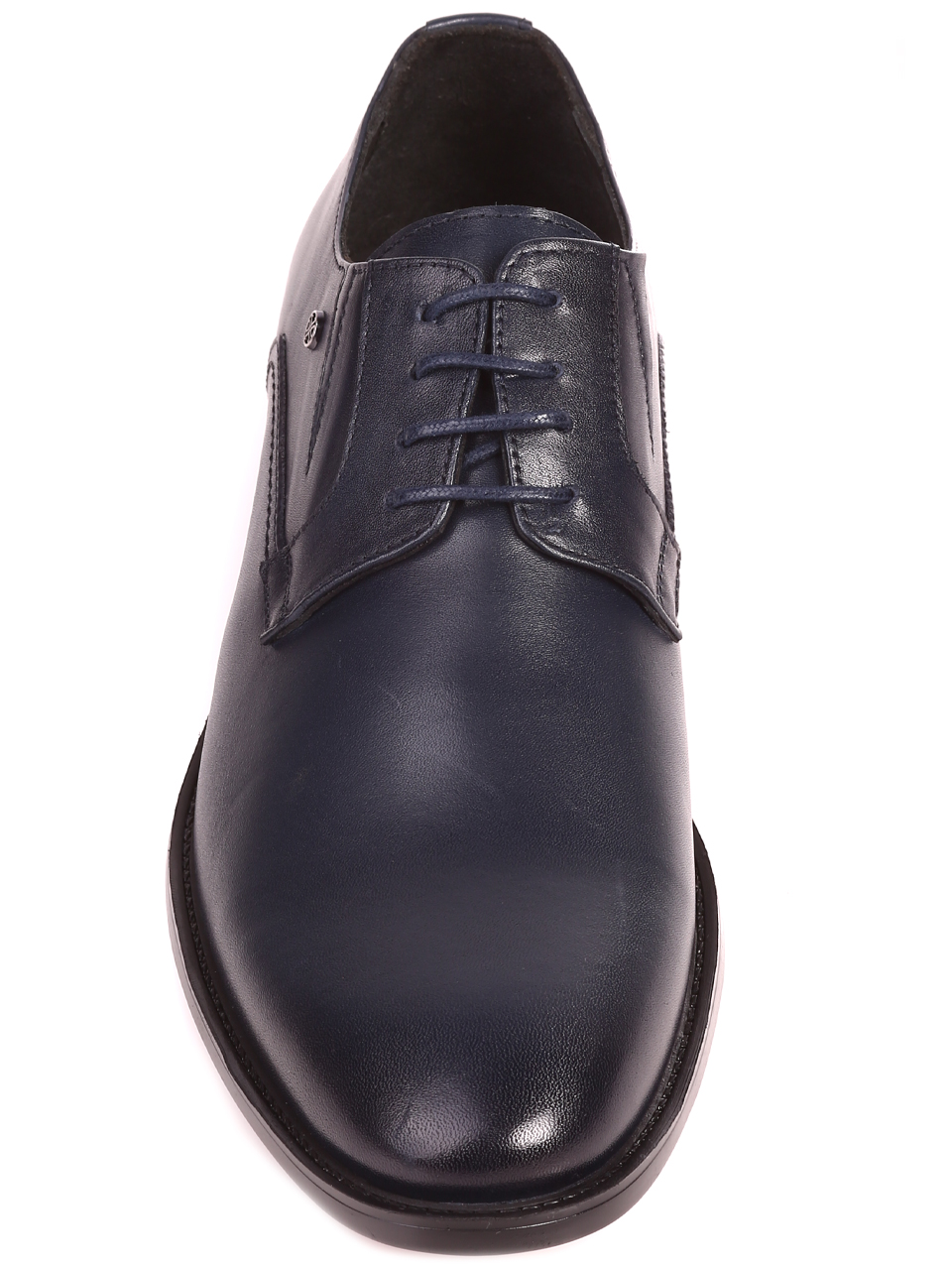 Елегантни мъжки обувки от естествена кожа в цвят нави 153-5844 navy L-1