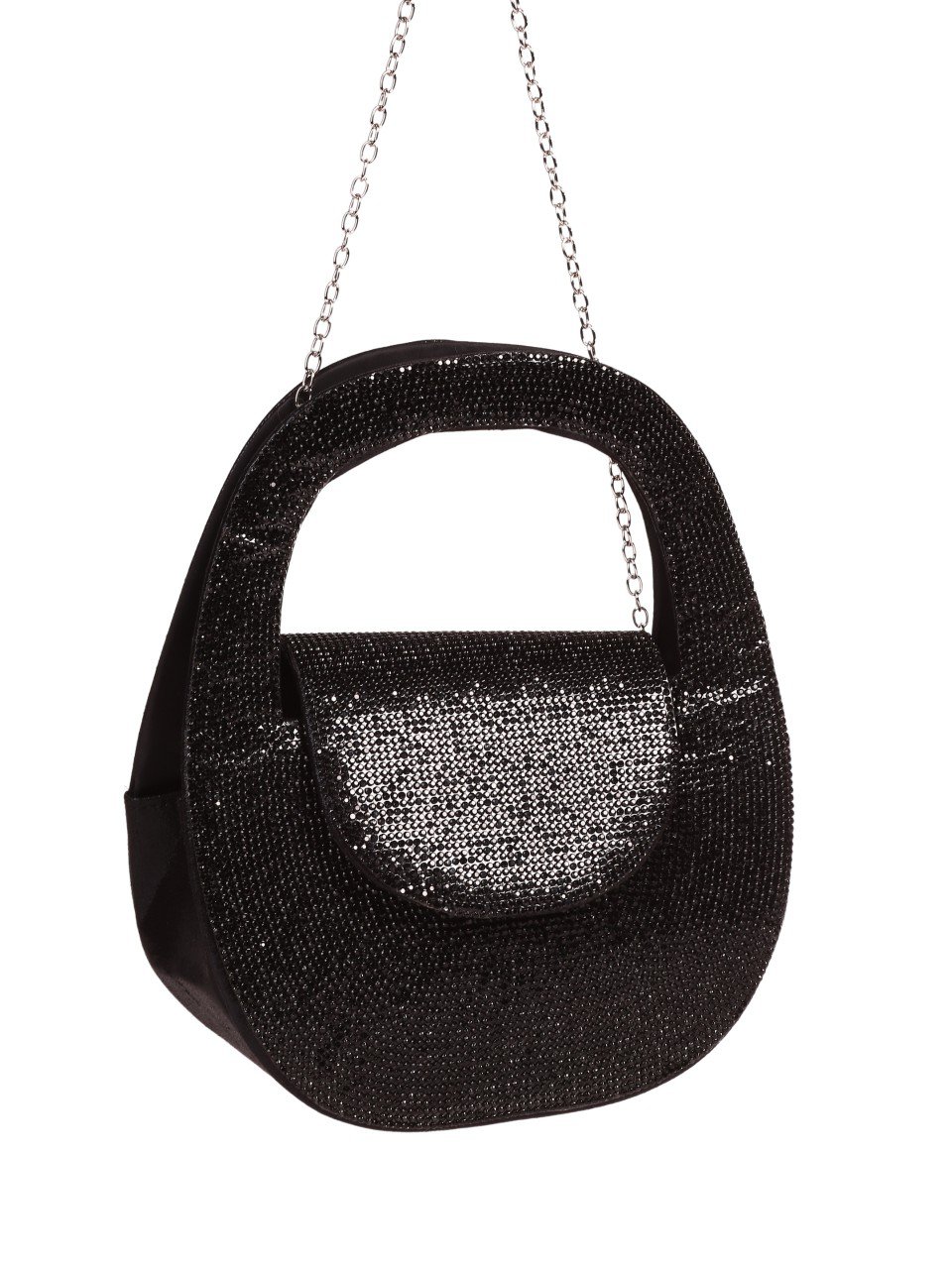 Елегантна дамска чанта в черно 9AG-24129 black