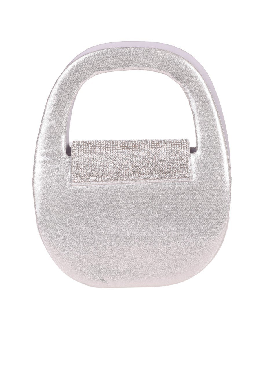 Елегантна дамска чанта в сребристо 9AG-24129 silver