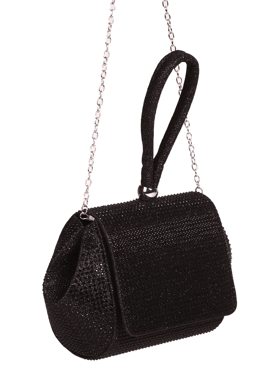 Елегантна дамска чанта в черно 9AG-24141 black
