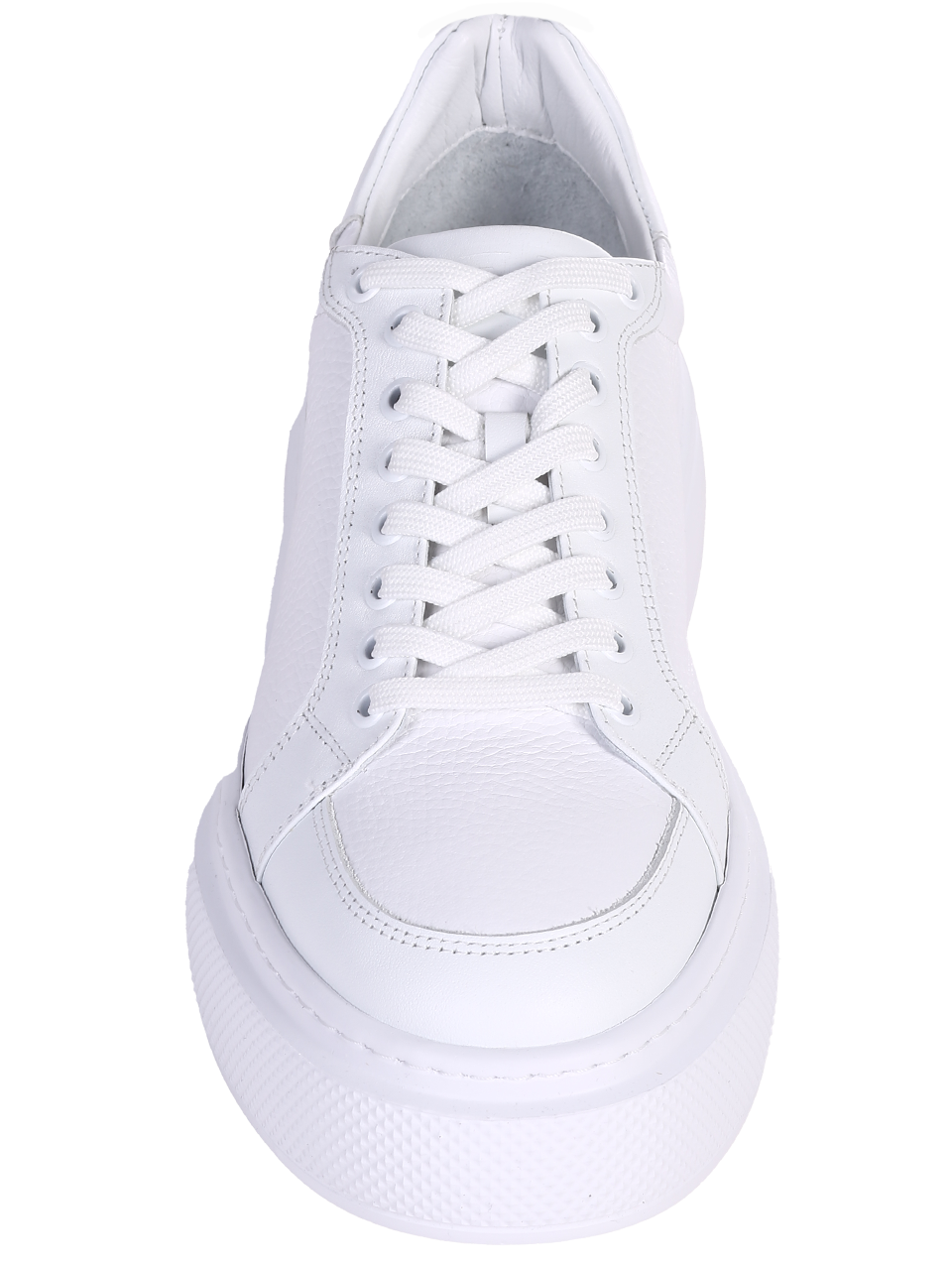 Ежедневни мъжки обувки от естествена кожа 7AT-24367 white