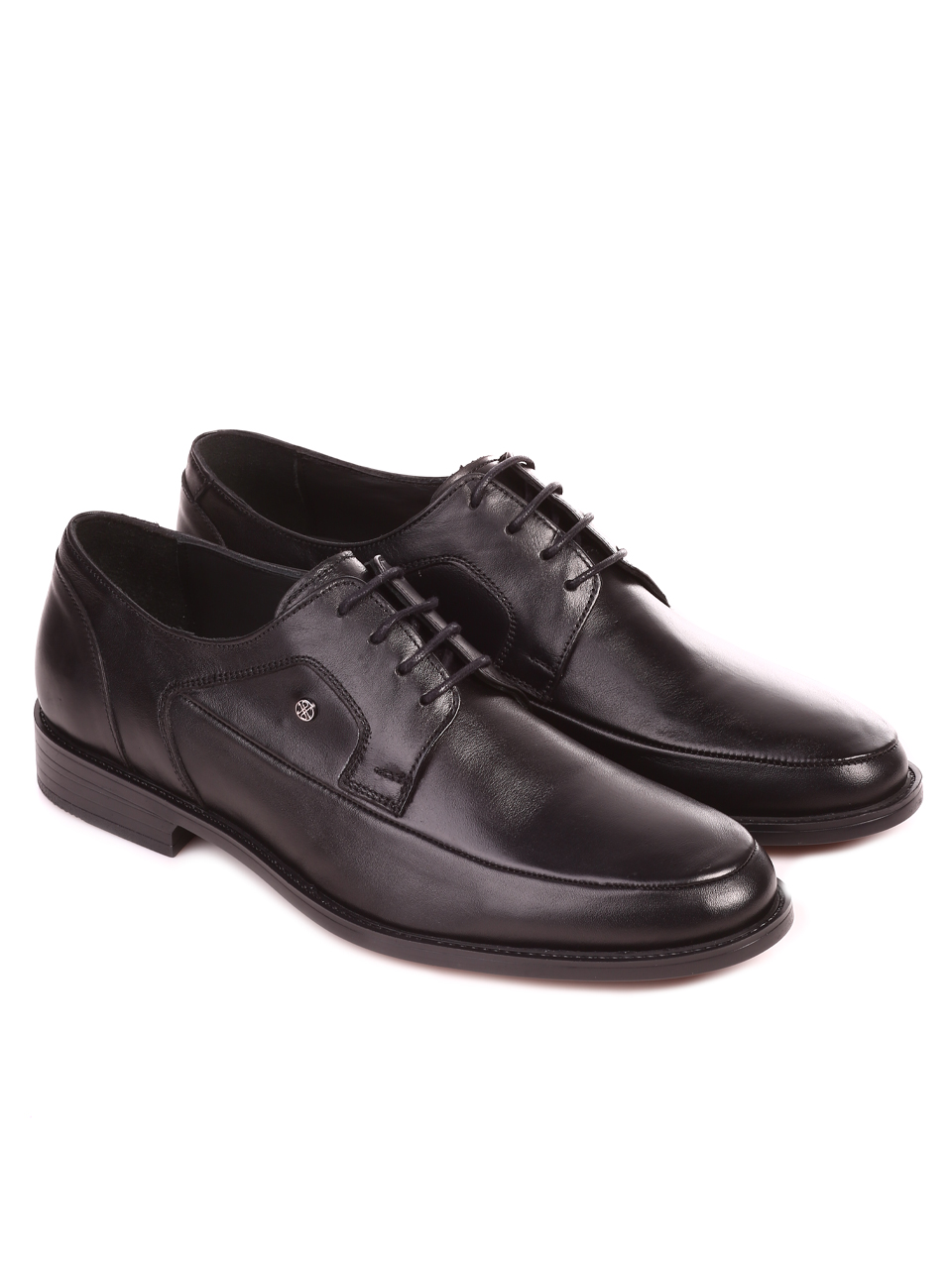 Елегантни мъжки обувки от естествена кожа 153-5833 black