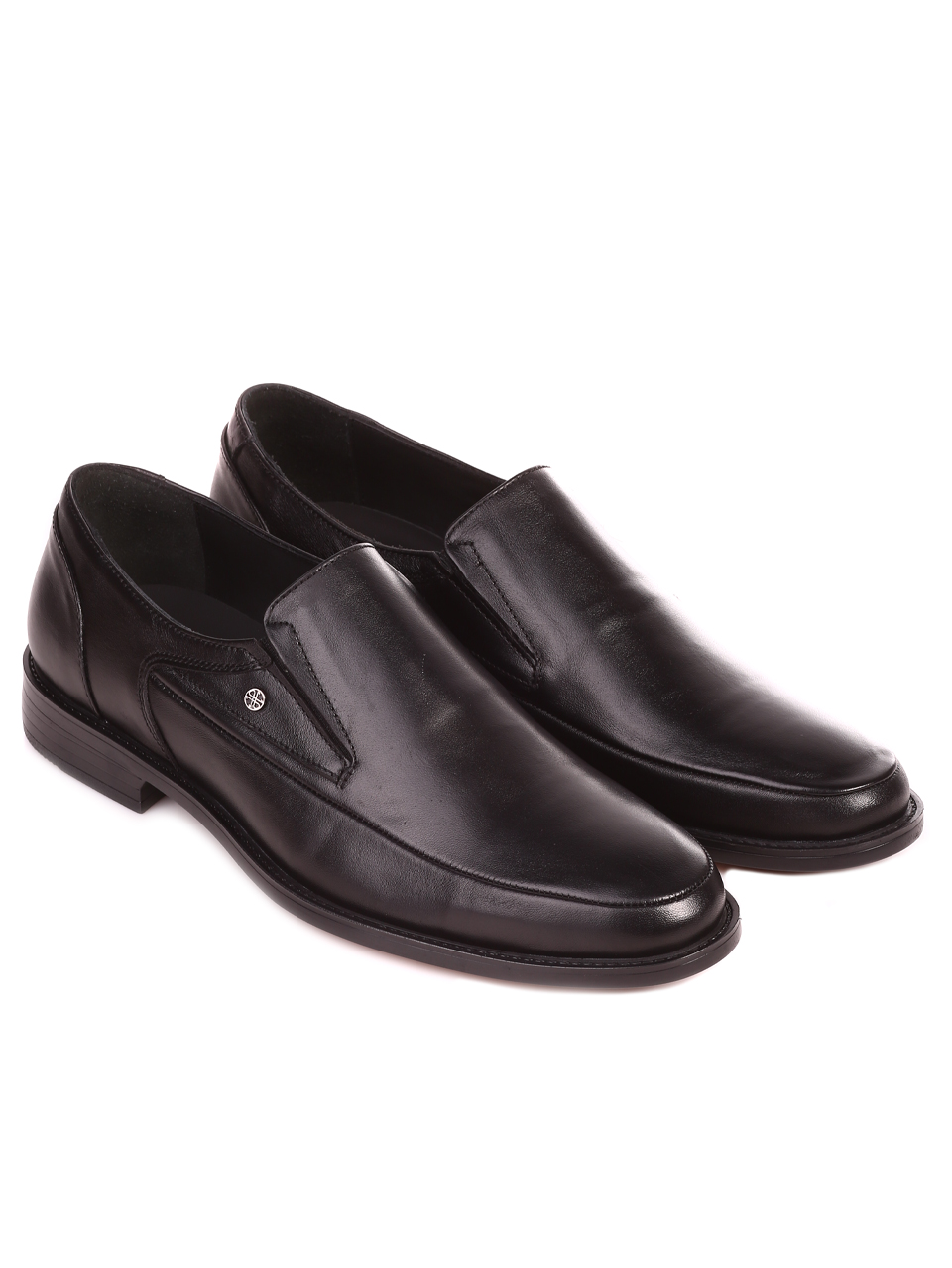 Елегантни мъжки обувки от естествена кожа 153-5834 black