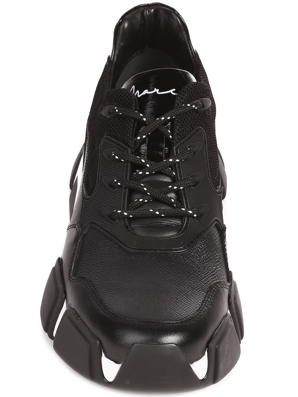 Ежедневни мъжки обувки от естествена кожа 152-17368 black