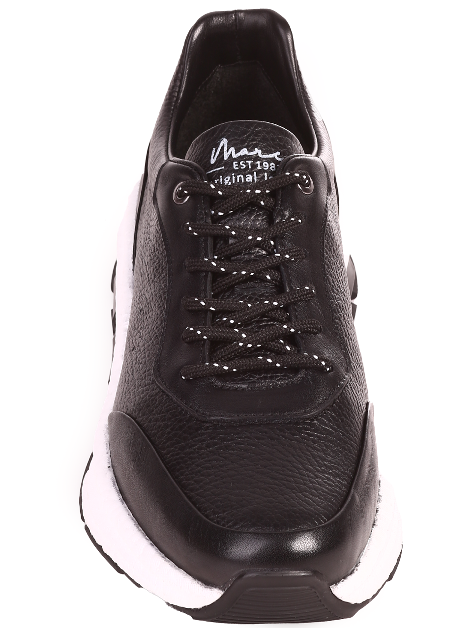 Ежедневни мъжки обувки от естествена кожа 152-19204 S-1 black