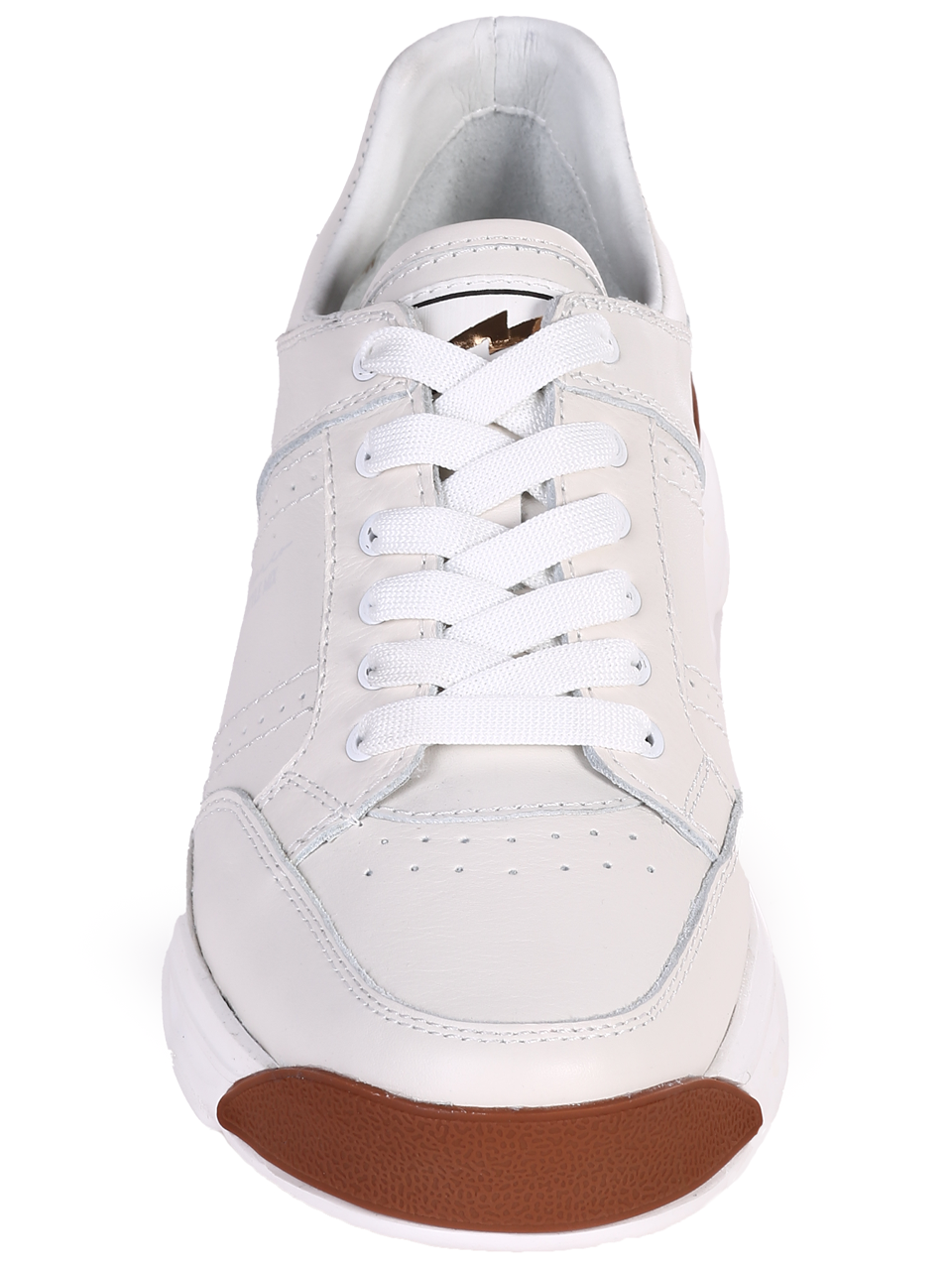 Ежедневни мъжки обувки от естествена кожа 152-19472 Z-1 white