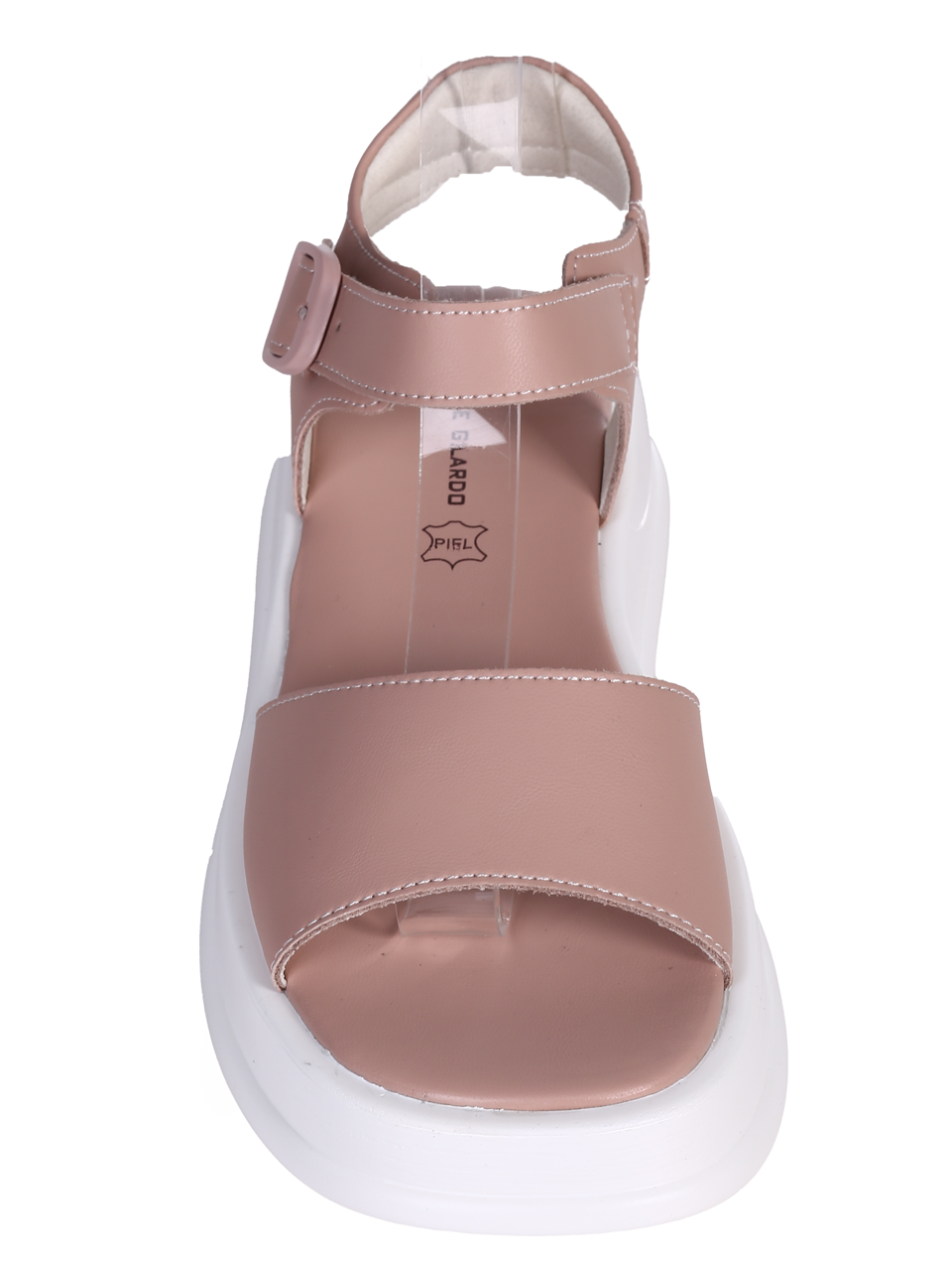 Ежедневни дамски сандали на платформа в розово 4AF-24171 pink