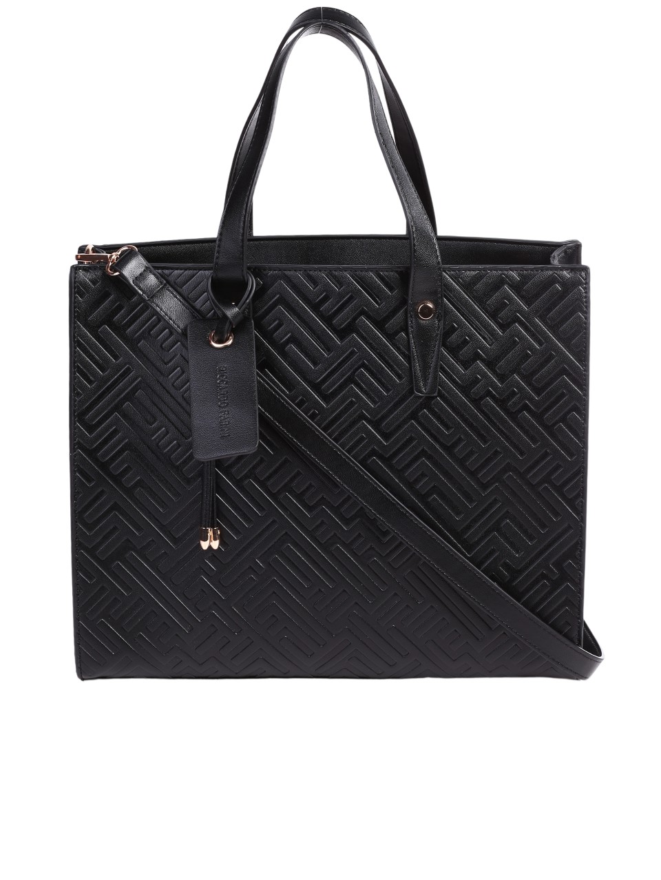 Елегантна дамска чанта в черно 9V-24305 black
