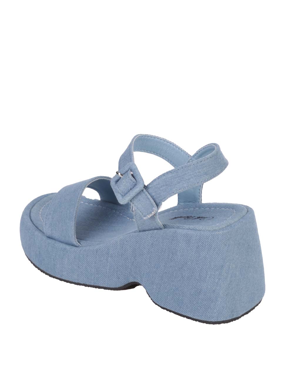 Ежедневни дамски сандали на платформа в синьо 4H-24178 lt.blue