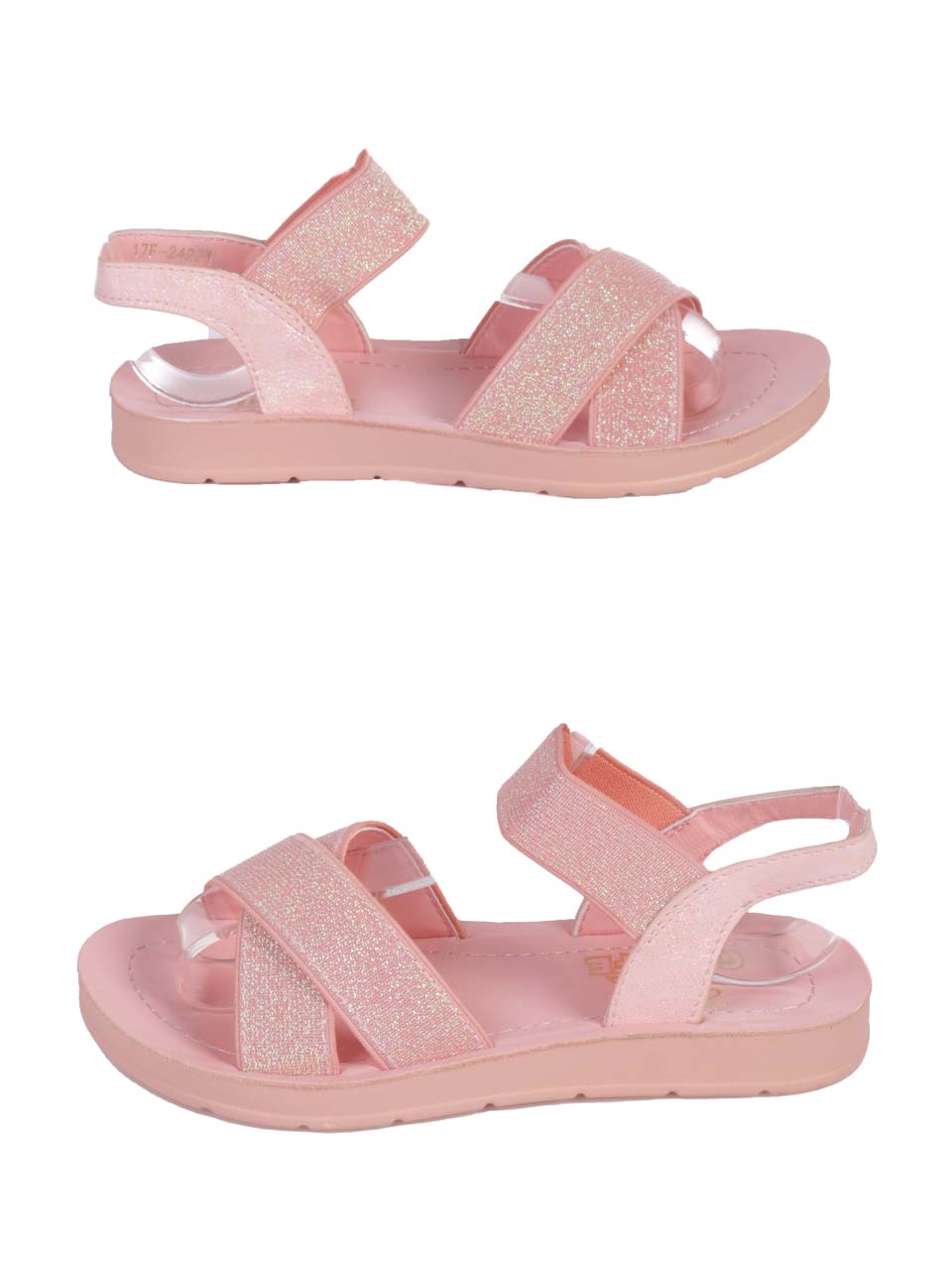 Ежедневни детски сандали в розово 17F-24221 pink 