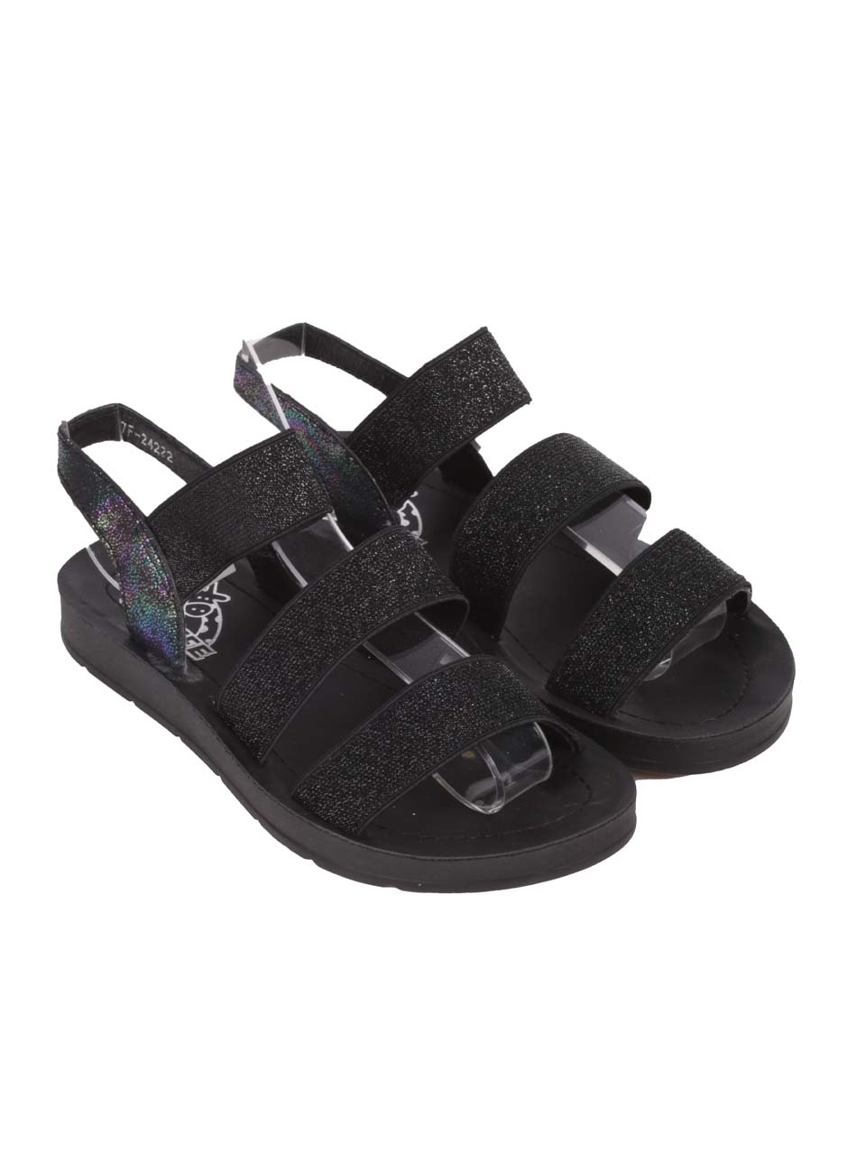 Ежедневни детски сандали в черно 17F-24222 black