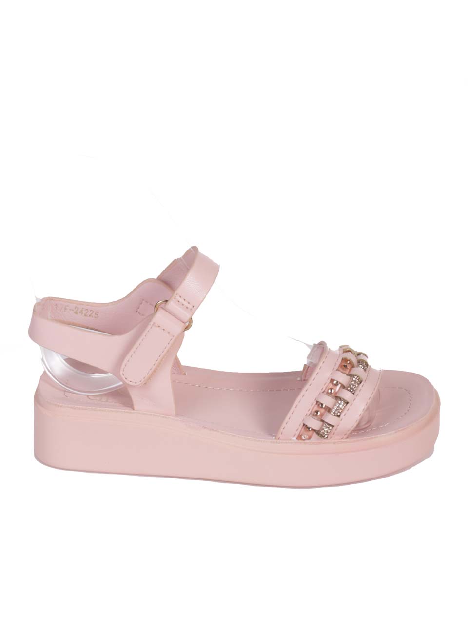 Ежедневни детски сандали в розово 17F-24225 pink