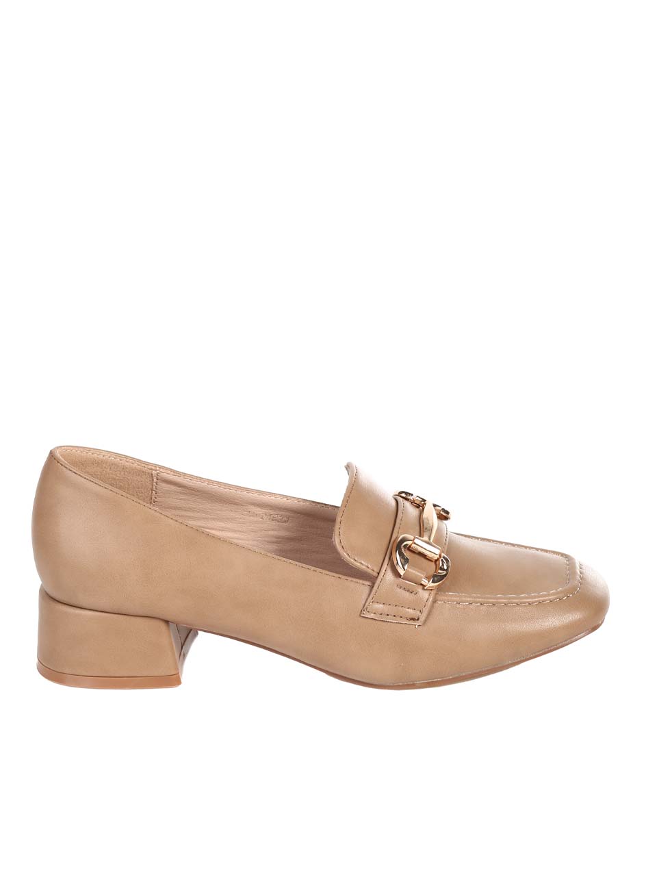 Ежедневни дамски обувки в бежово 3M-24629 beige
